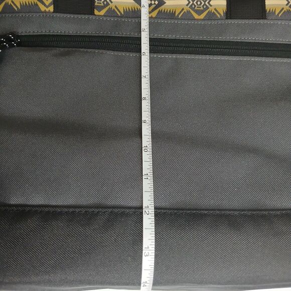 New Pendleton Nehalem Grey Rancho Arroyo Carryall Zip Tote Bag Purse $119 - Picture 9 of 11